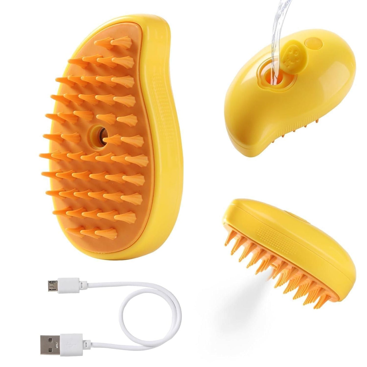 FlexiFur Steaming Pet Hairbrush